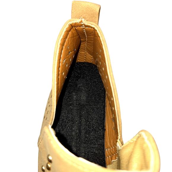 NWOT 9.5 Women's Brown Flat Shoe Boot Closed Toe New Without Box 9 1/2 - Picture 4 of 6